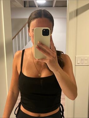 Black Sleeveless Top